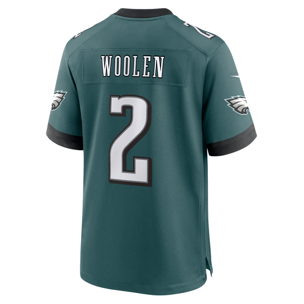 Tariq Woolen Philadelphia Eagles Alternate Game Jersey - Kelly Green