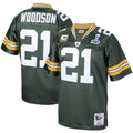 Charles Woodson Green Bay Packers 2010 Authentic Throwback Retired Player Jersey - Green