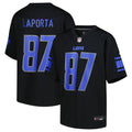 Sam LaPorta Detroit Lions Youth Game Jersey - Black