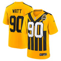 T.J. Watt Pittsburgh Steelers Youth Alternate 1933 Throwback Game Jersey - Gold