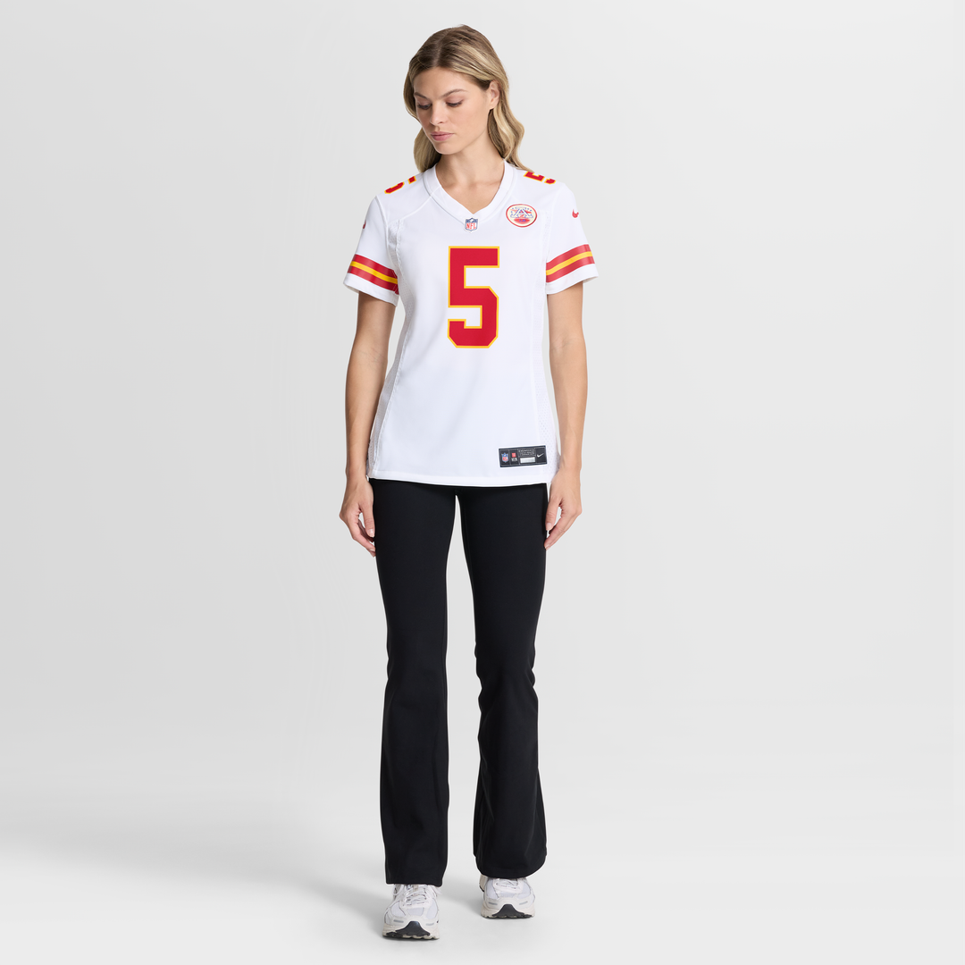 Mansoor Delane Kansas City Chiefs Women's Game Jersey - White