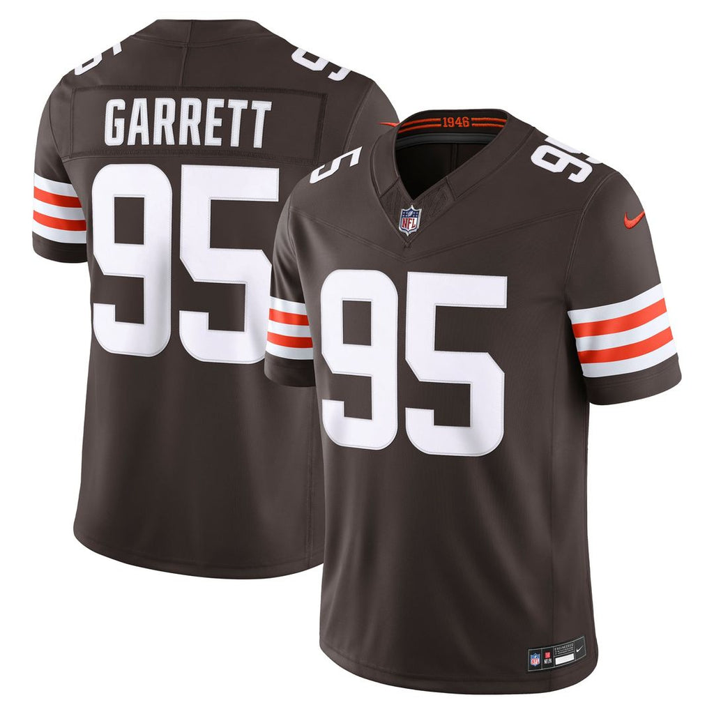 Myles Garrett Cleveland Browns Team Vapor F.U.S.E. Stitched Limited Jersey - Brown