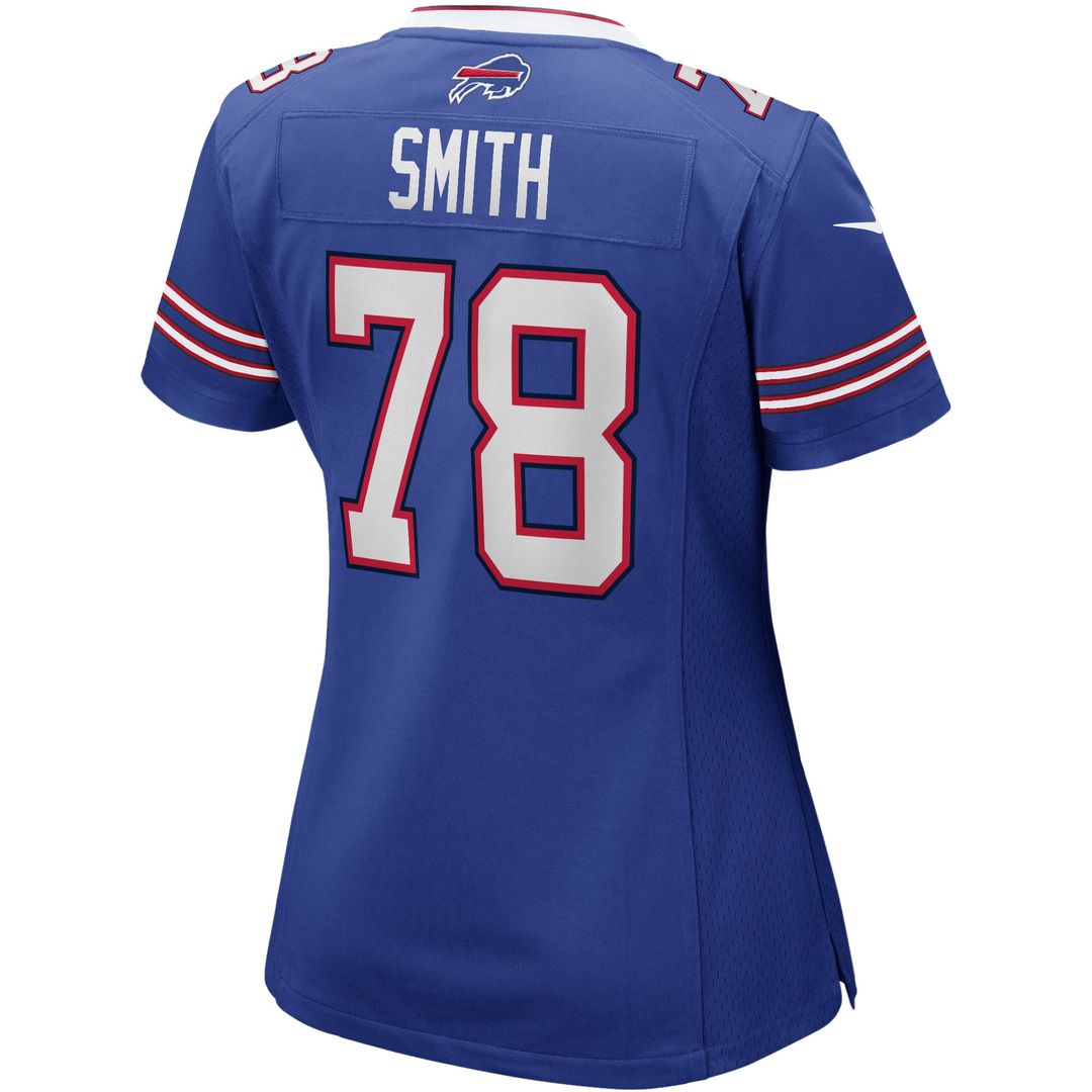 Bruce Smith Buffalo Bills Women's Game Retired Player Jersey - Royal