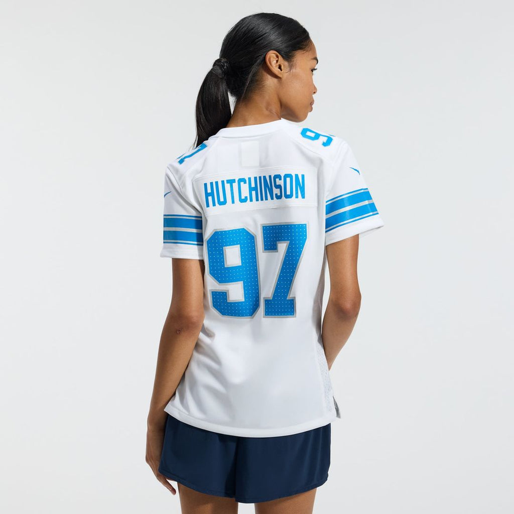 Aidan Hutchinson Detroit Lions Women's 2nd Alternate Game Jersey - Black