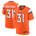 Kris Abrams - Draine Denver Broncos Team Game Jersey - Orange