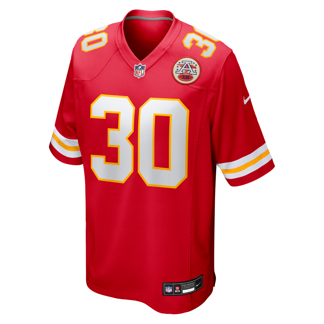 Chris Roland - Wallace Kansas City Chiefs Game Jersey - Red