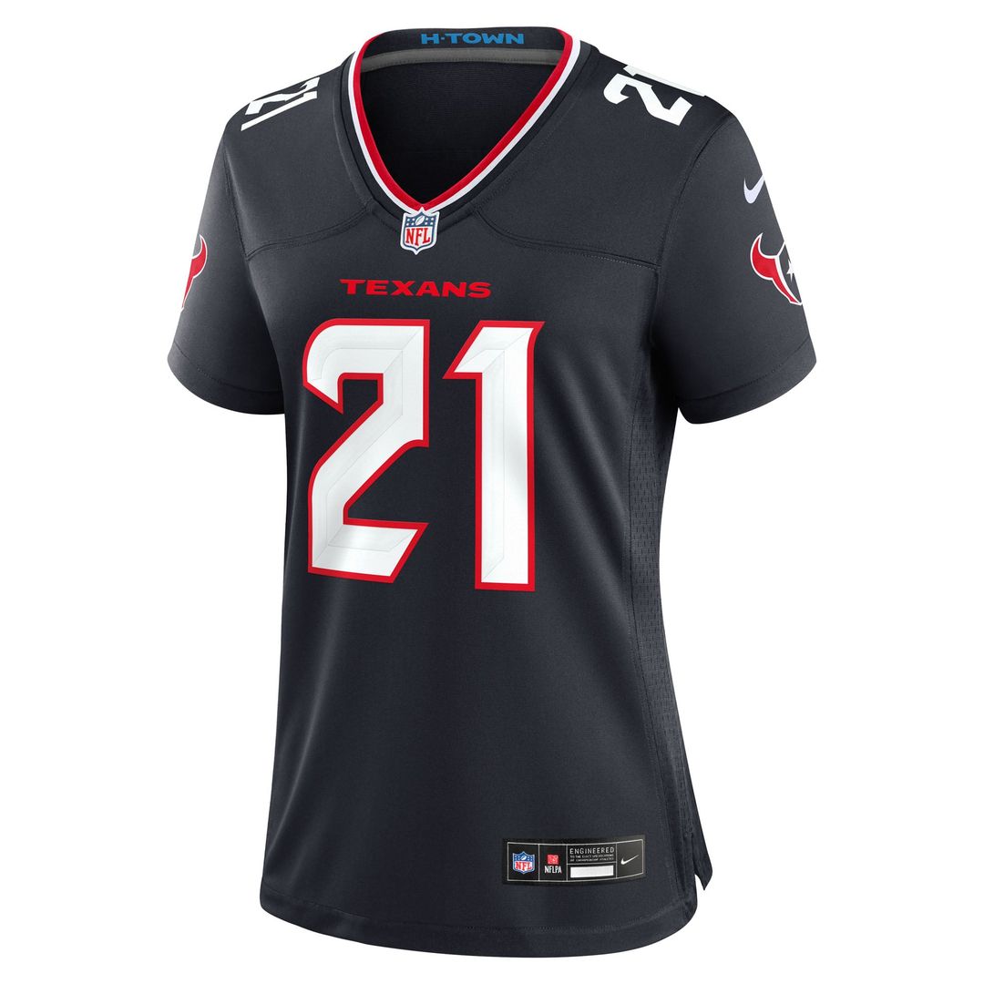 Nick Chubb Houston Texans Women's Team Game Jersey - Navy