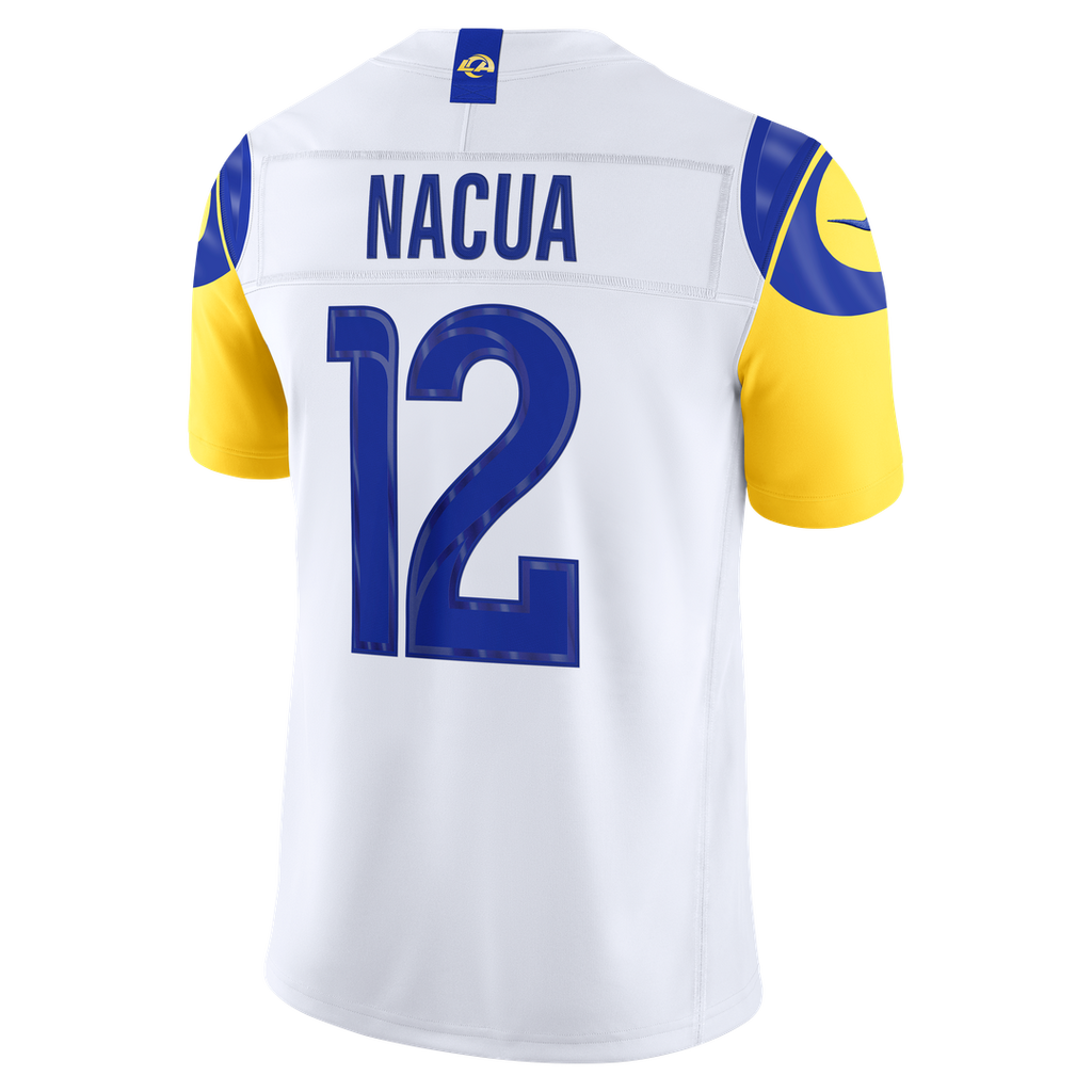 Puka Nacua Los Angeles Rams Team Vapor F.U.S.E. Stitched Limited Jersey - Royal