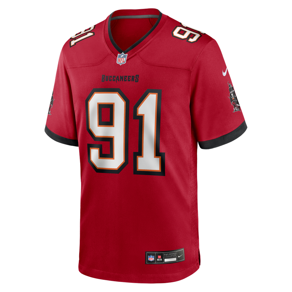 A'Shawn Robinson Tampa Bay Buccaneers Team Game Jersey - Red