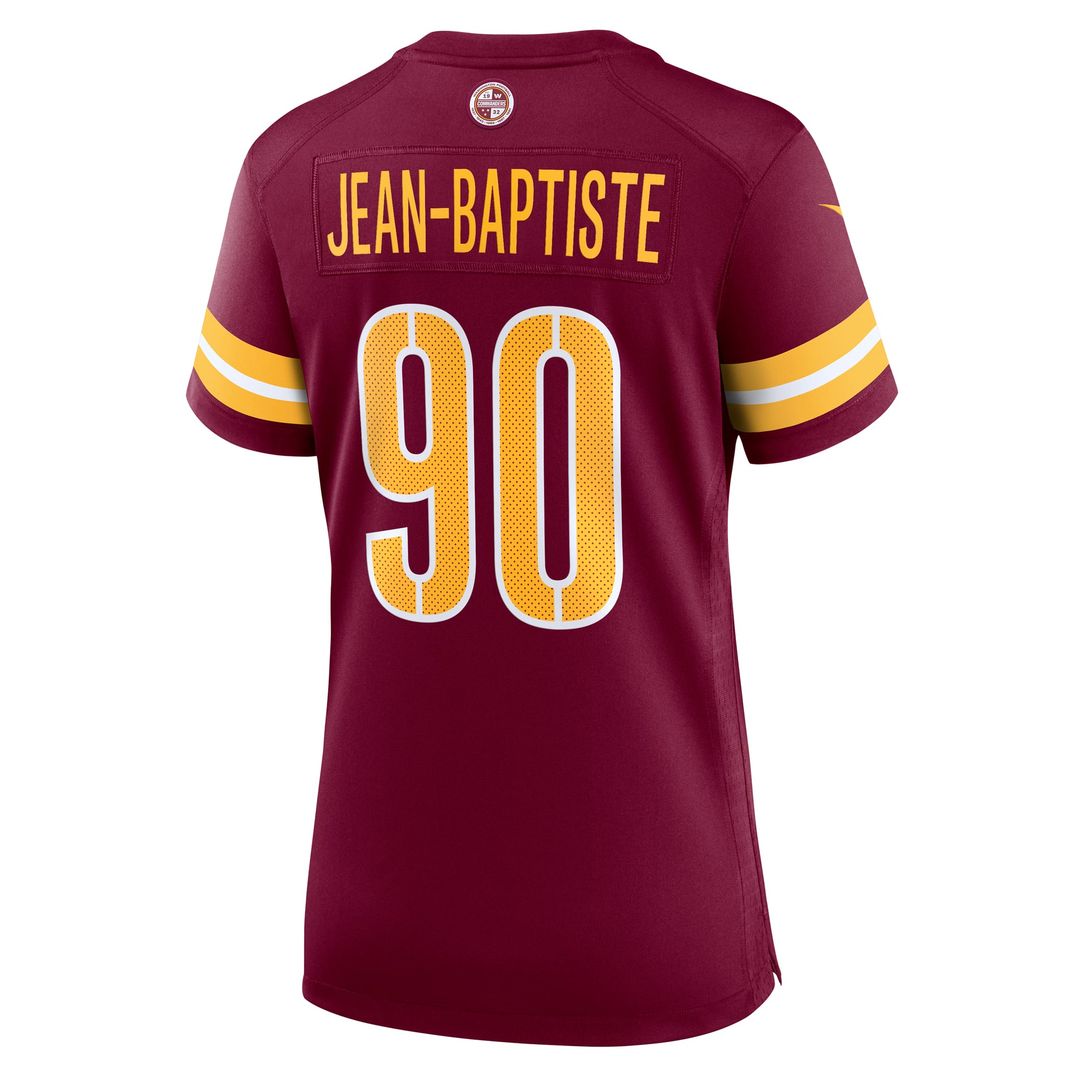 Javontae Jean - Baptiste Washington Commanders Women's Team Game Jersey - Burgundy