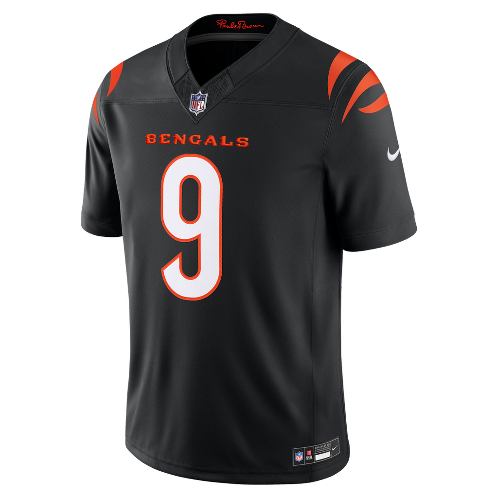Joe Burrow Cincinnati Bengals Alternate Vapor F.U.S.E. Stitched Limited Jersey - Orange