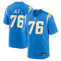 Joe Alt Los Angeles Chargers Player Game Jersey - Powder Blue