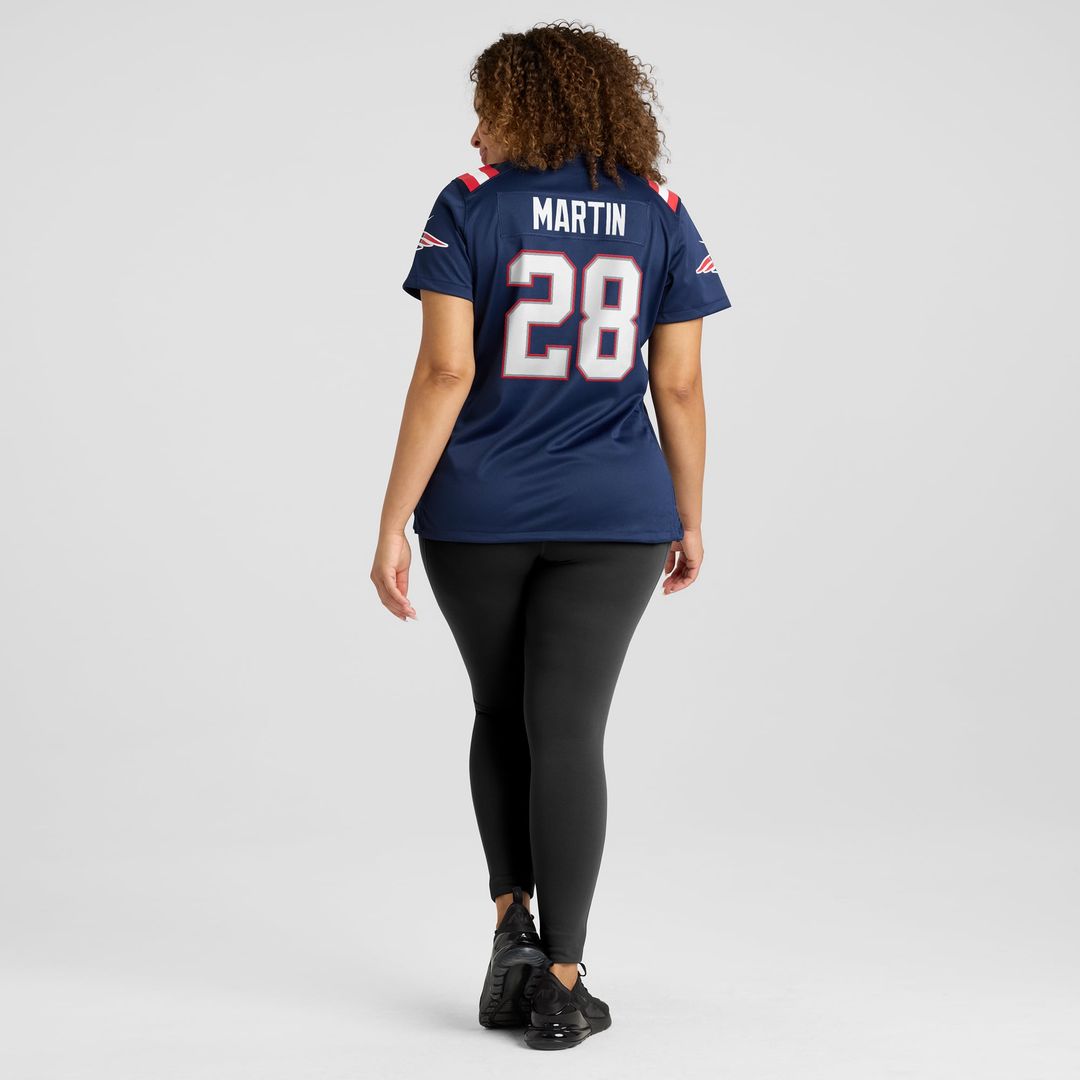 Curtis Martin New England Patriots Women's Game Retired Player Jersey - Navy