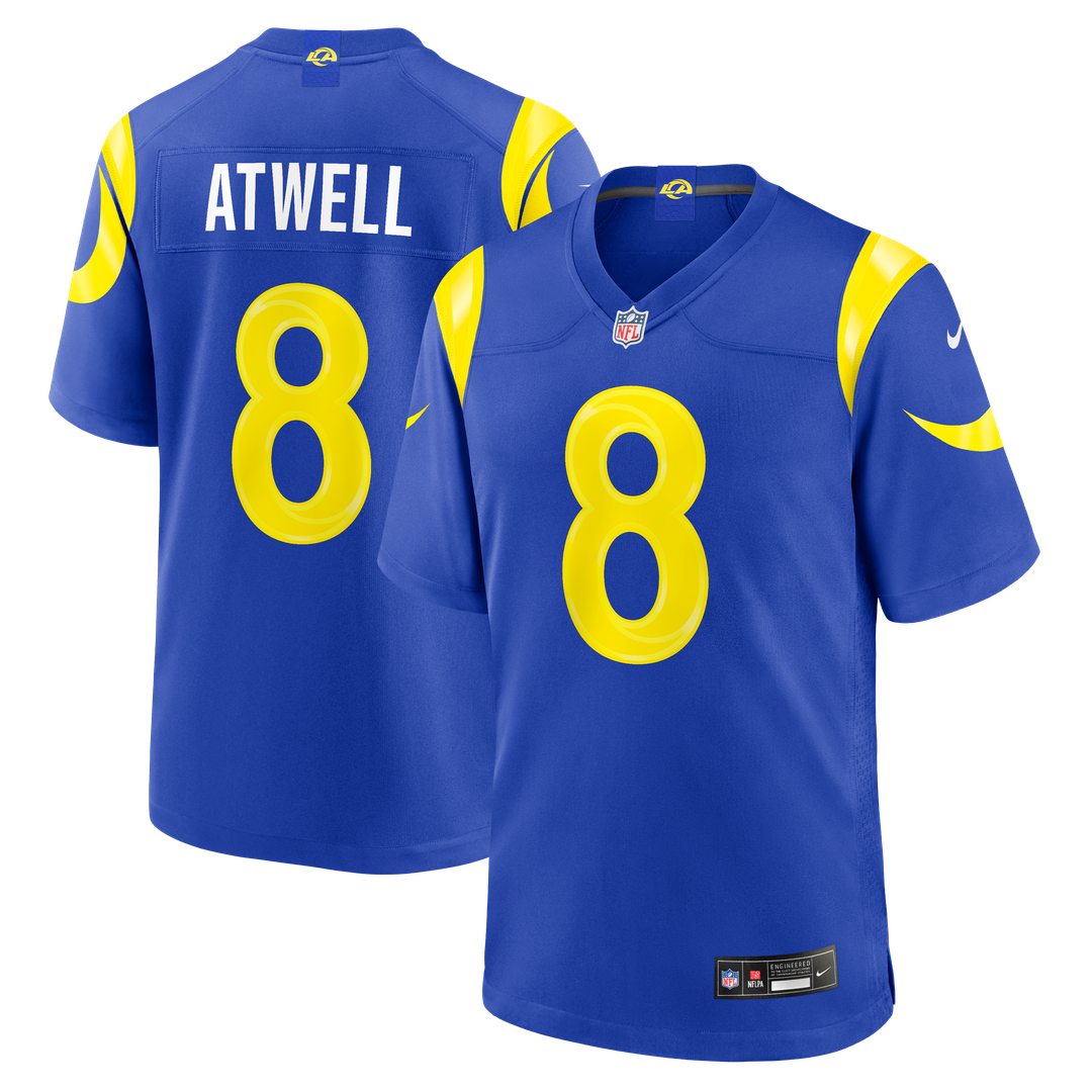 Tutu Atwell Los Angeles Rams Team Game Jersey - Royal