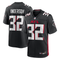 Jamal Anderson Atlanta Falcons Game Retired Player Jersey - Black