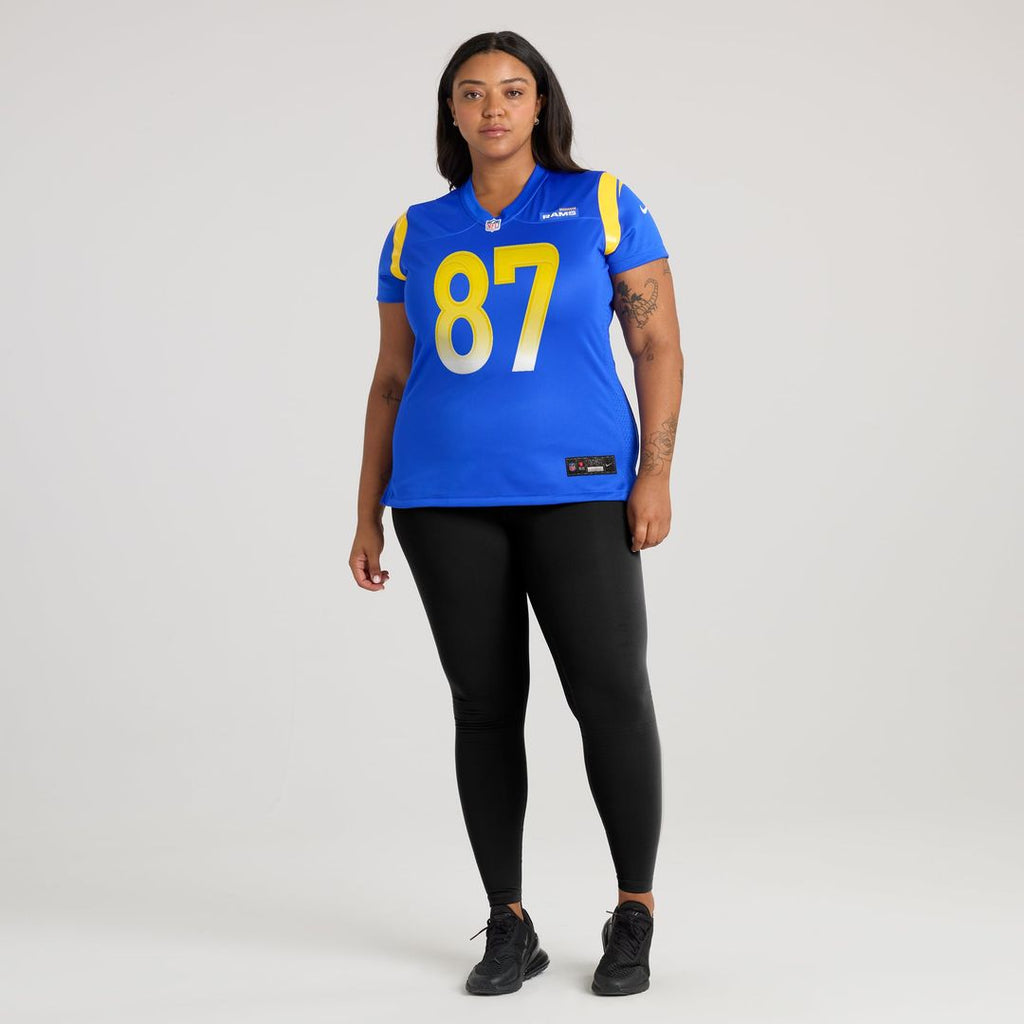 Davis Allen Los Angeles Rams Women's Home Game Jersey - Royal