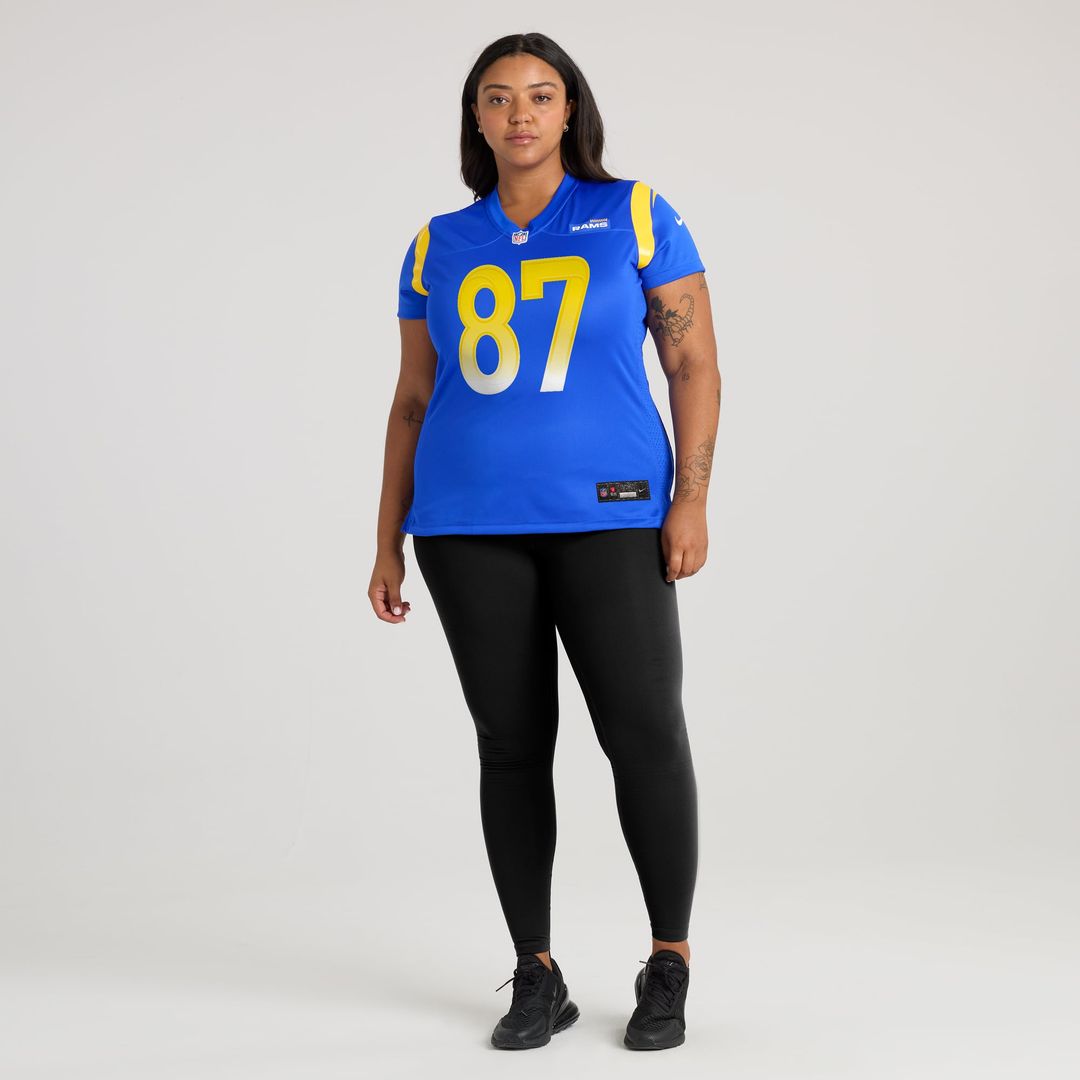 Davis Allen Los Angeles Rams Women's Home Game Jersey - Royal
