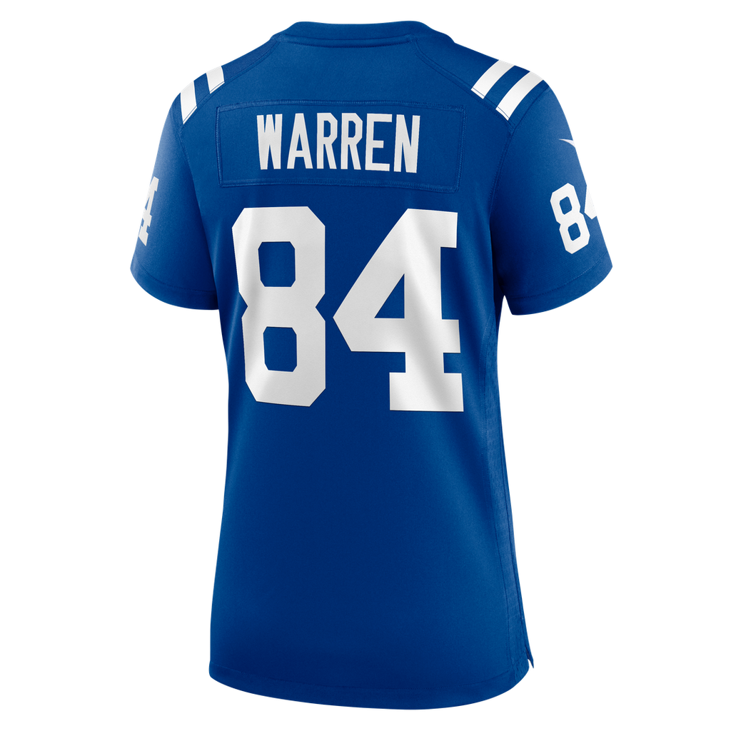 Tyler Warren Indianapolis Colts Women's Game Jersey - Royal