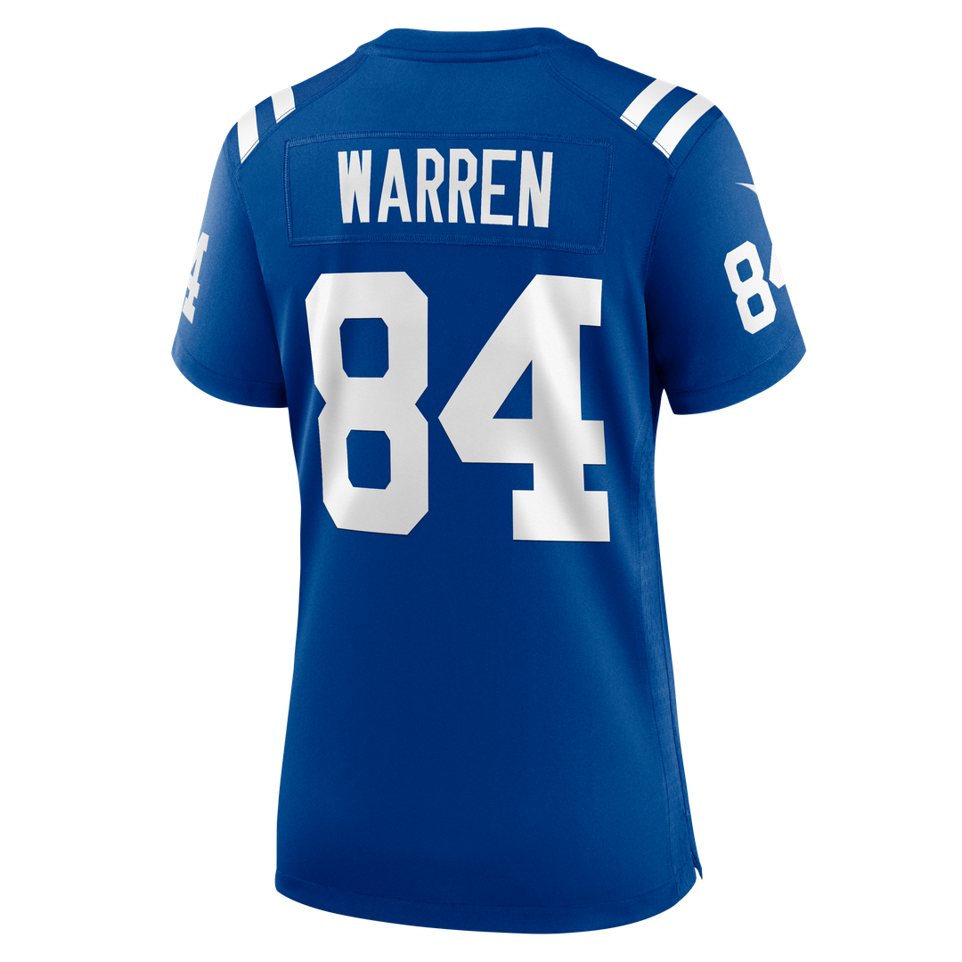 Tyler Warren Indianapolis Colts Women's Game Jersey - Royal