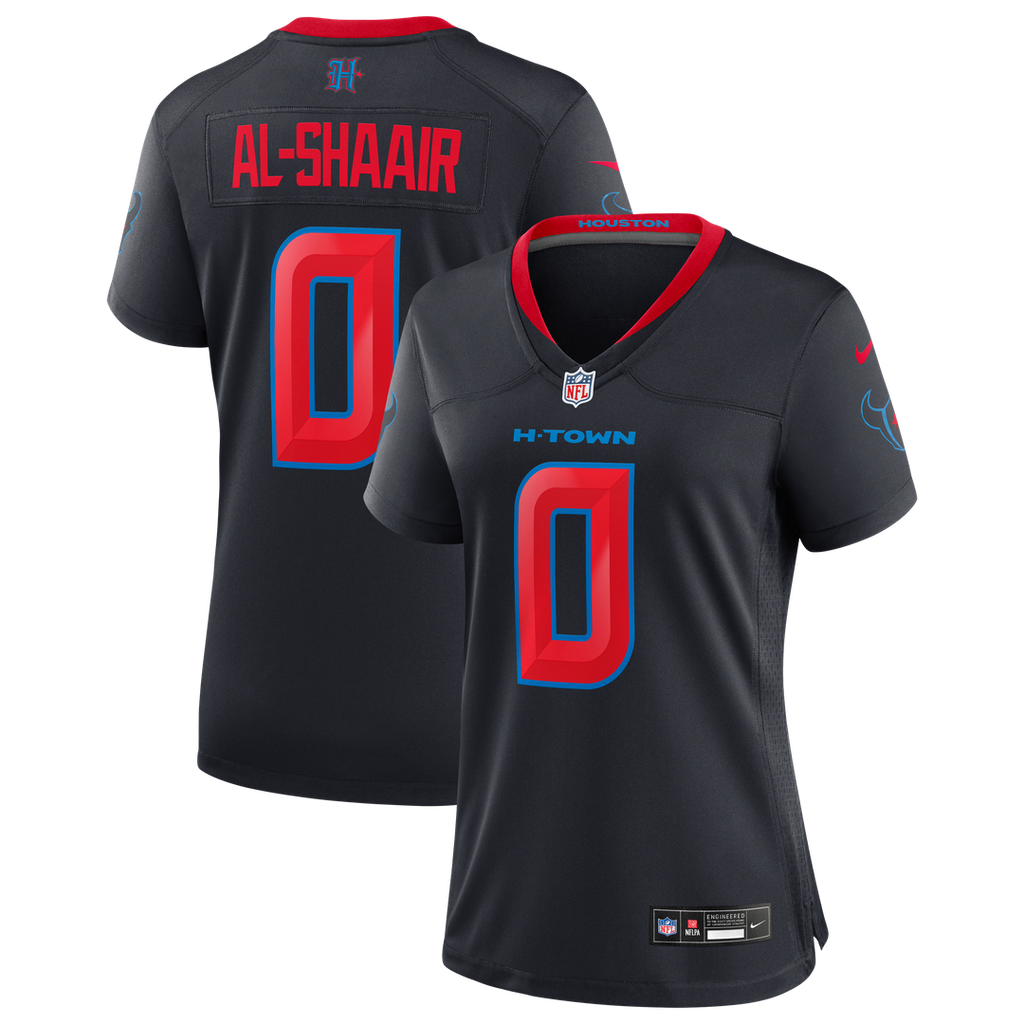 Azeez Al - Shaair Houston Texans Women's Alternate Game Jersey - Navy