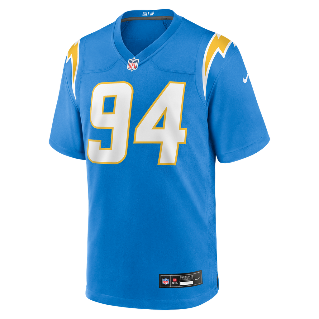 Dalvin Tomlinson Los Angeles Chargers Team Game Jersey - Powder Blue