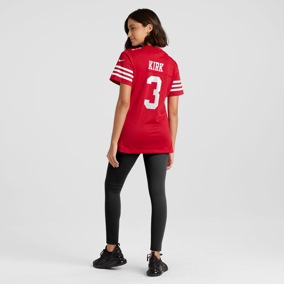 Christian Kirk San Francisco 49ers Women's Team Game Jersey - Scarlet