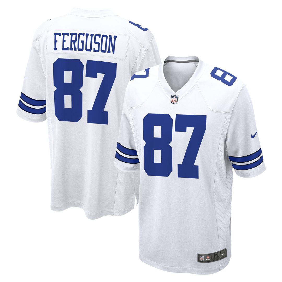 Jake Ferguson Dallas Cowboys Team Game Jersey - Navy