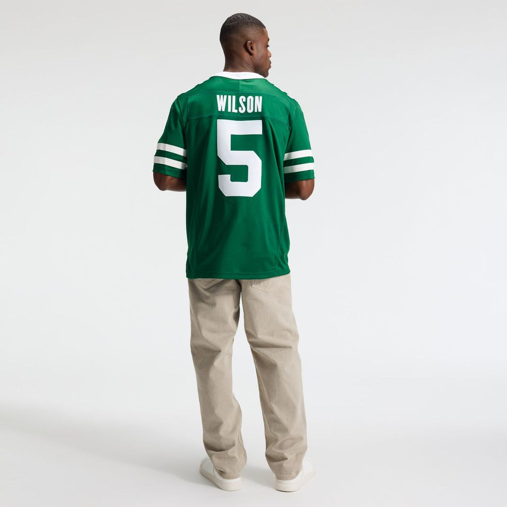 Garrett Wilson New York Jets Team Vapor F.U.S.E. Stitched Limited Jersey - Legacy Green