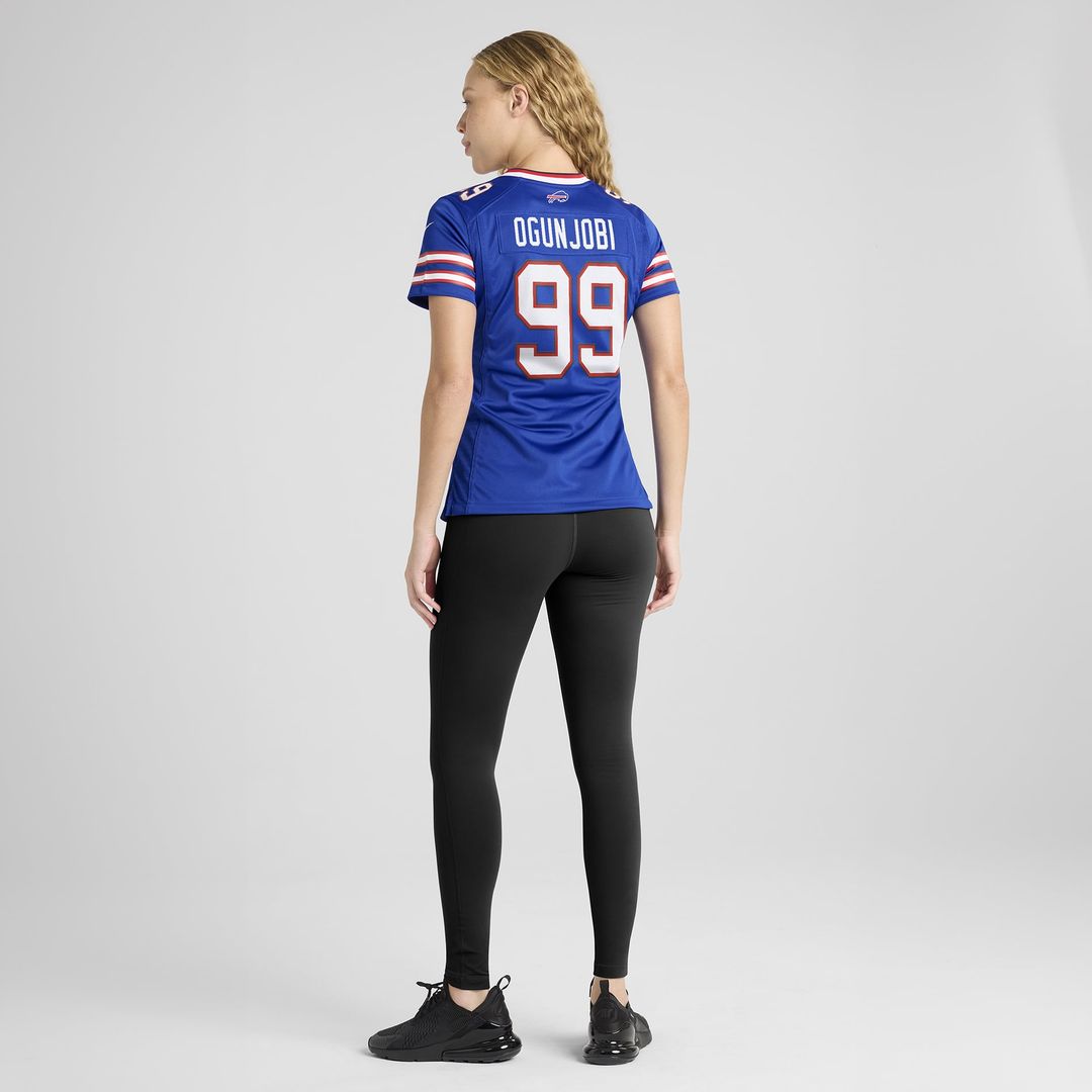 Larry Ogunjobi Buffalo Bills Women's Team Game Jersey - Royal