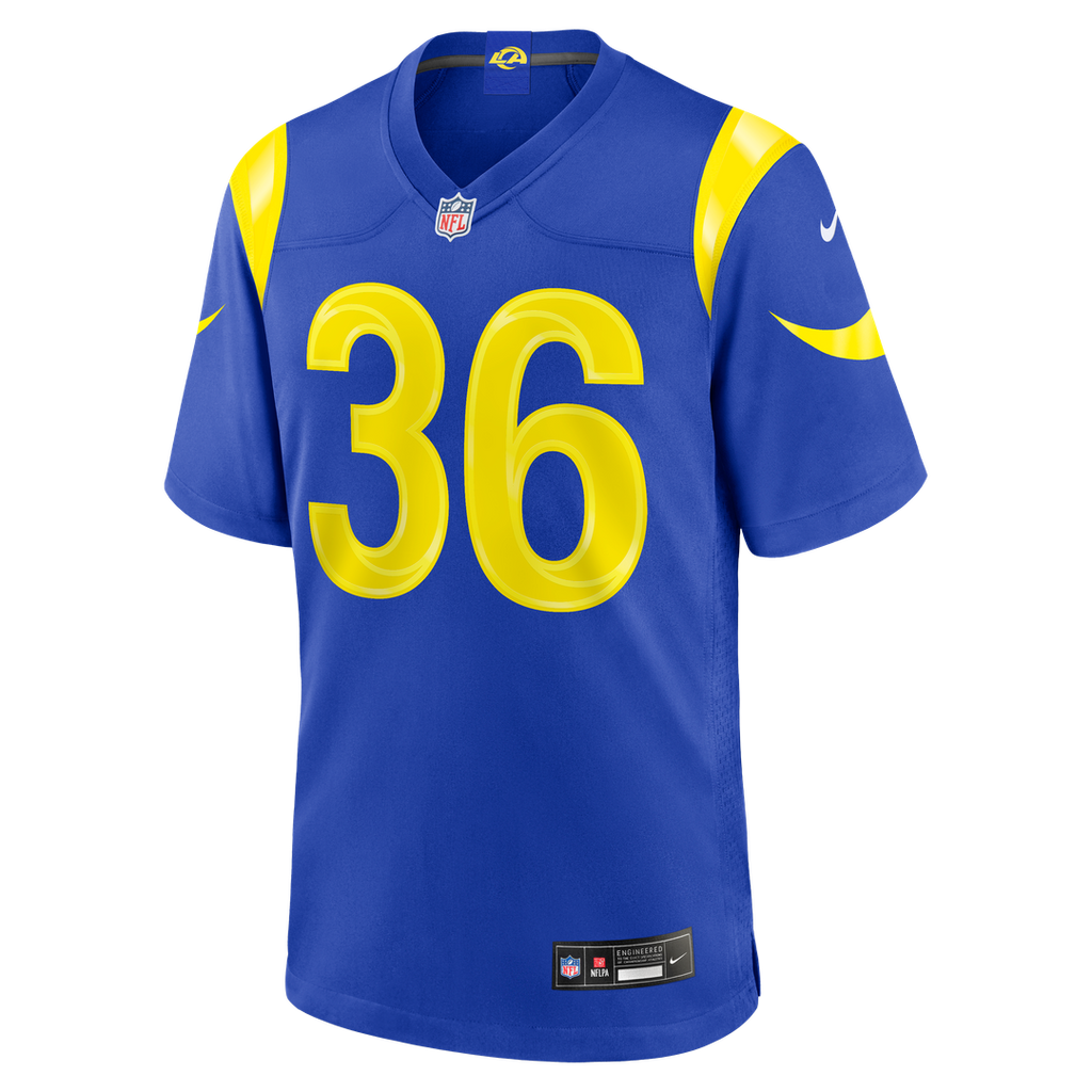 Alex Johnson Los Angeles Rams Team Game Jersey - Royal