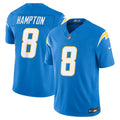 Omarion Hampton Los Angeles Chargers Team Vapor F.U.S.E. Stitched Limited Jersey - Powder Blue