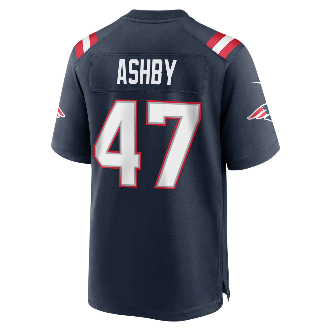 Julian Ashby New England Patriots Team Game Jersey - Navy