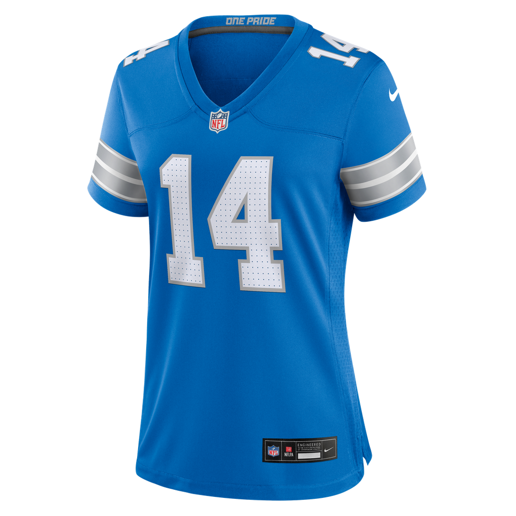 Amon - Ra St. Brown Detroit Lions Women's White Game Jersey - White