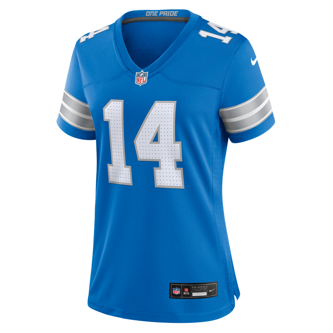 Amon - Ra St. Brown Detroit Lions Women's White Game Jersey - White