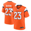Jahdae Barron Denver Broncos Team Game Jersey - Orange