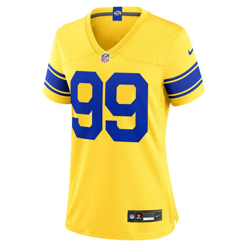 Aaron Donald Los Angeles Rams Women's Alternate Game Jersey - Gold