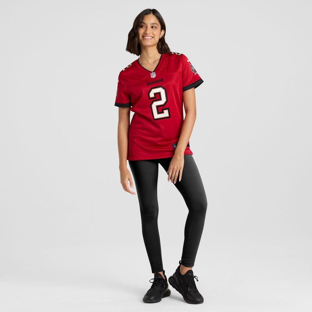 Emeka Egbuka Tampa Bay Buccaneers Women's Team Game Jersey - Red
