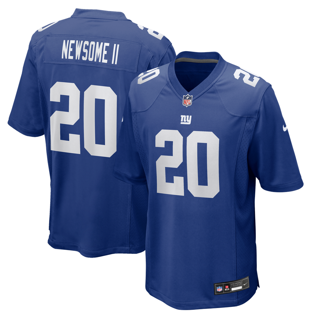 Greg Newsome II New York Giants Team Game Jersey - Royal