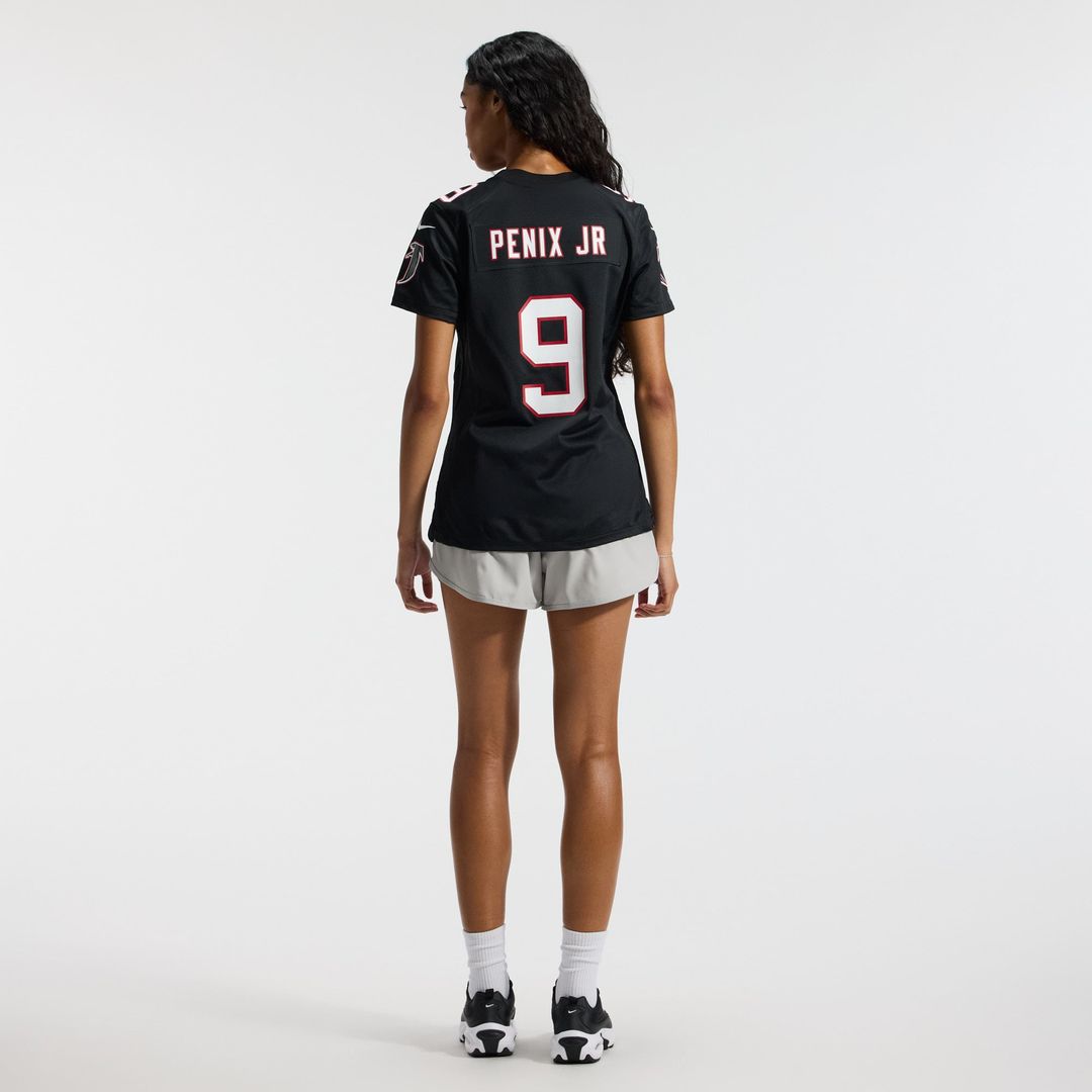 Michael Penix Jr. Atlanta Falcons Women's Alternate Game Jersey - Black