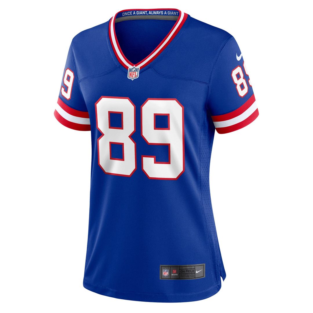 Mark Bavaro New York Giants Women's Classic Retired Player Game Jersey - Royal