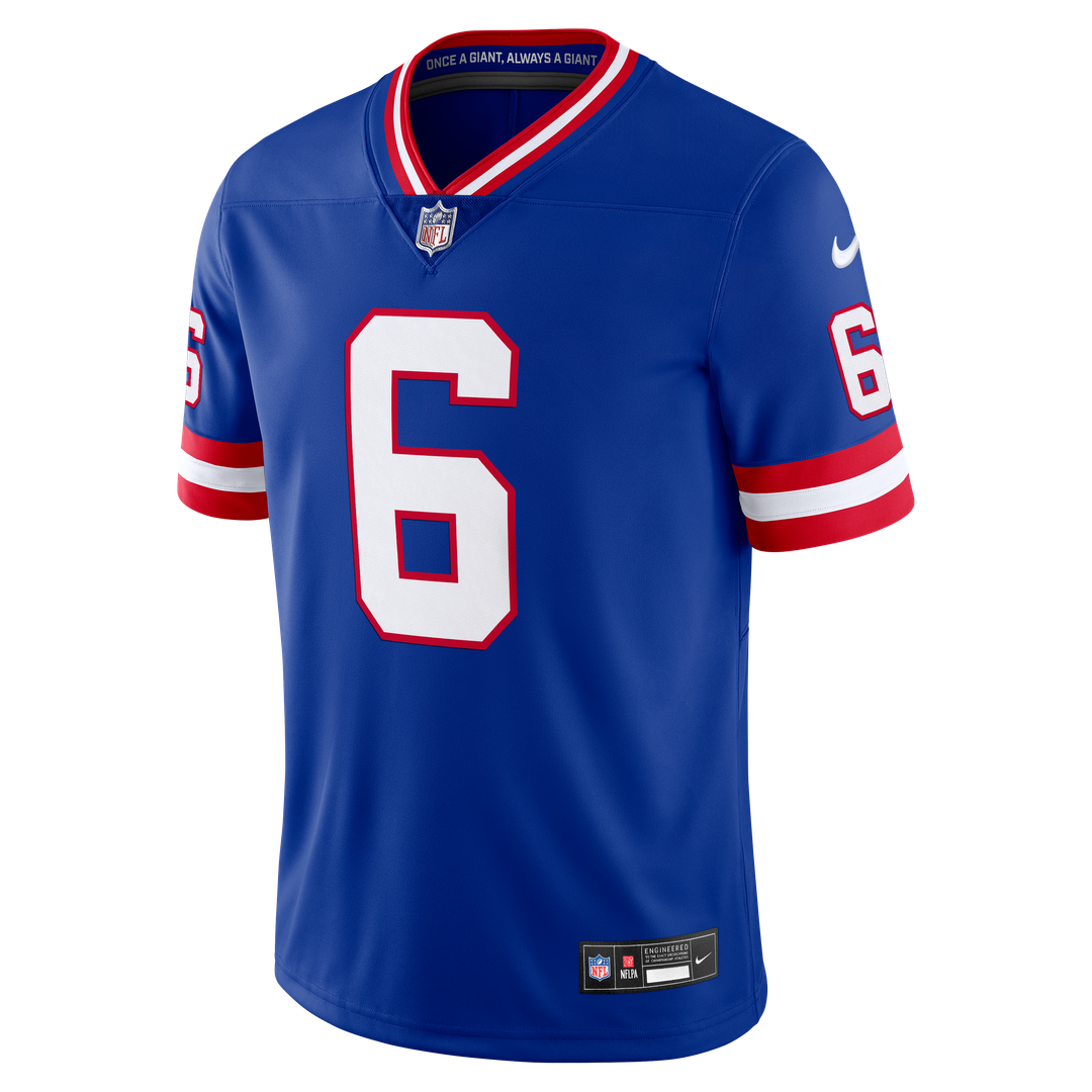 Jaxson Dart New York Giants Legacy Vapor Untouchable Stitched Limited Jersey - Royal