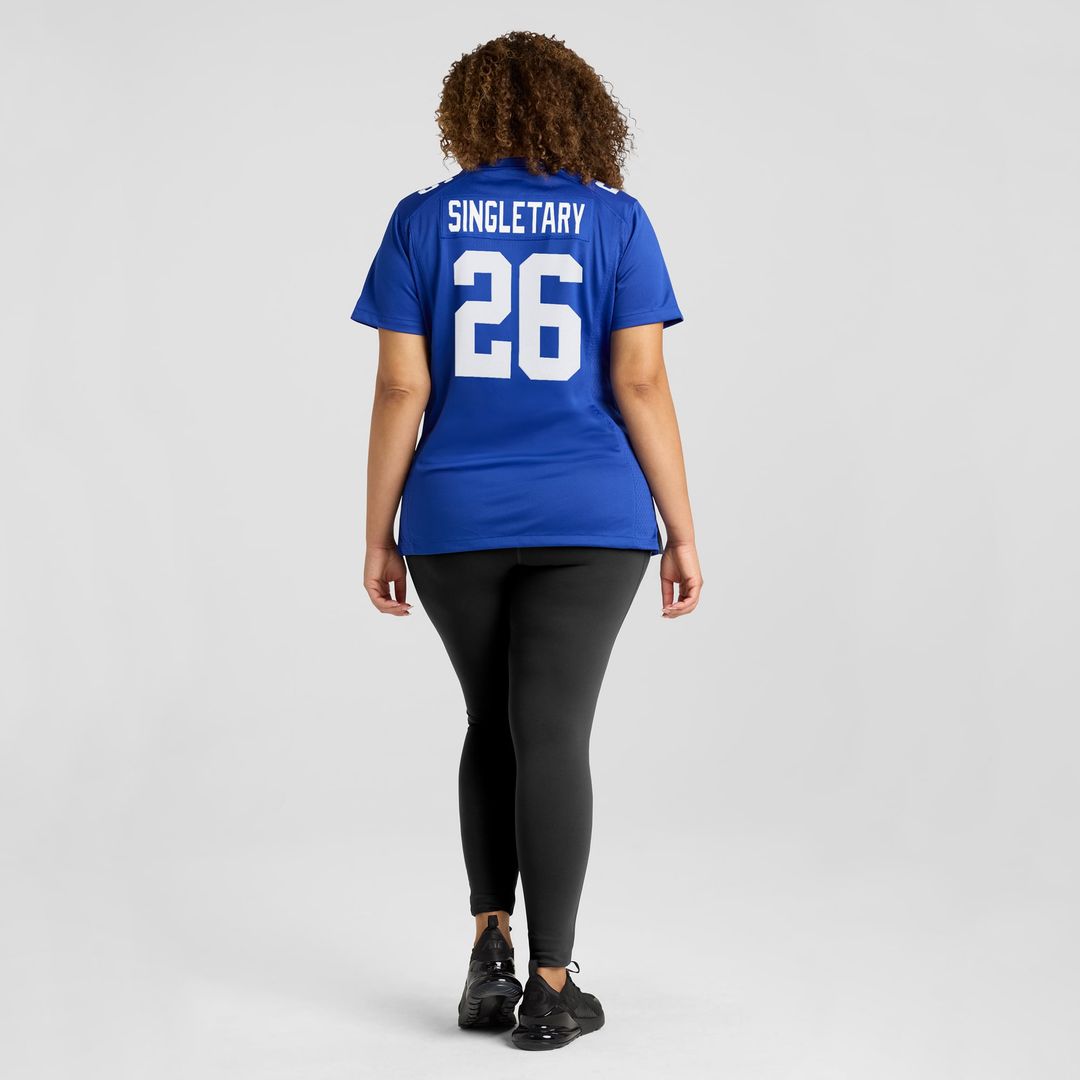 Devin Singletary New York Giants Women's Game Jersey - Royal