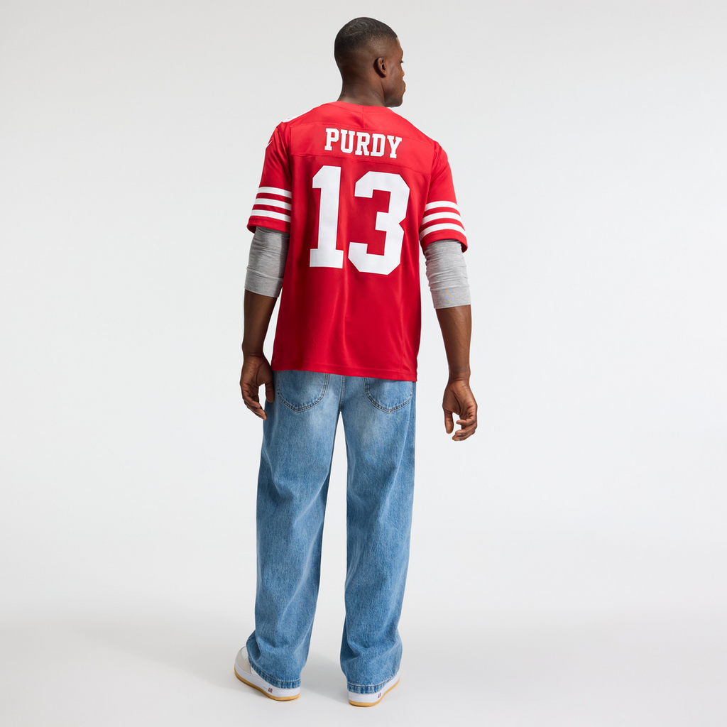Brock Purdy San Francisco 49ers Team Vapor F.U.S.E. Stitched Limited Jersey - Scarlet