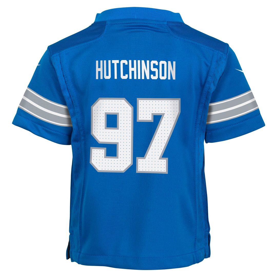 Aidan Hutchinson Detroit Lions Infant Team Player Game Jersey - Blue
