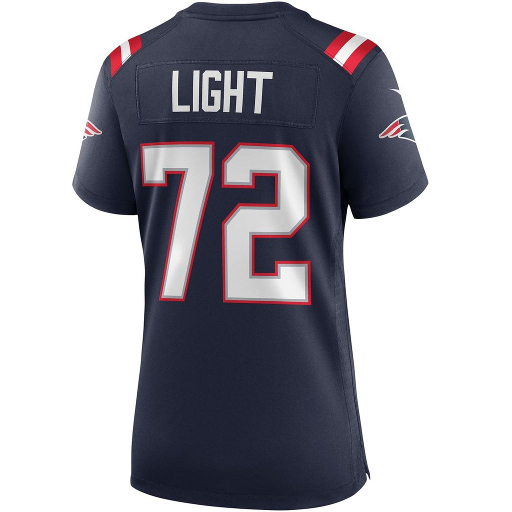 Matt Light New England Patriots Women's Game Retired Player Jersey - Navy