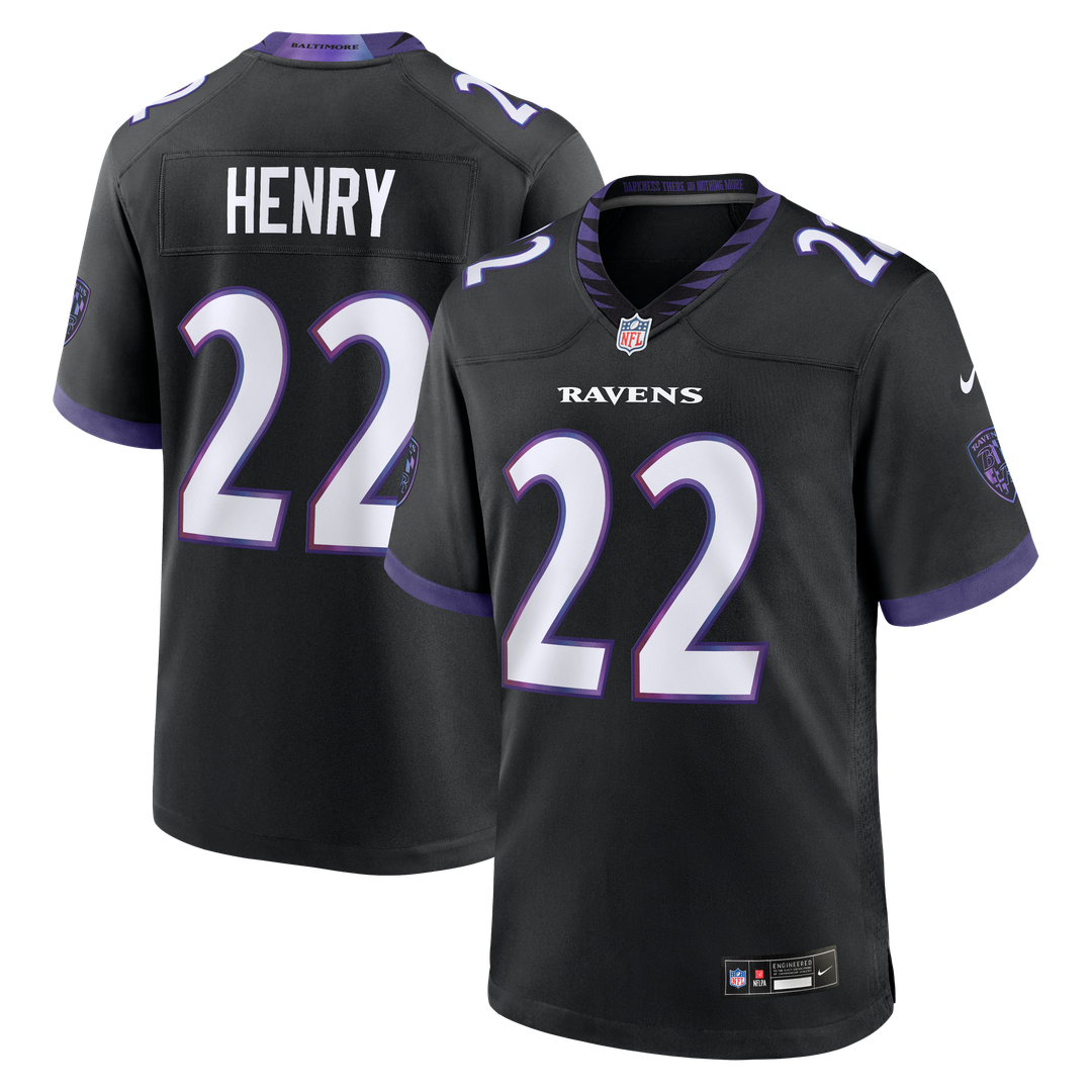 Derrick Henry Baltimore Ravens Alternate Game Jersey - Purple