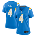 Tarheeb Still Los Angeles Chargers Women's Team Game Jersey - Powder Blue