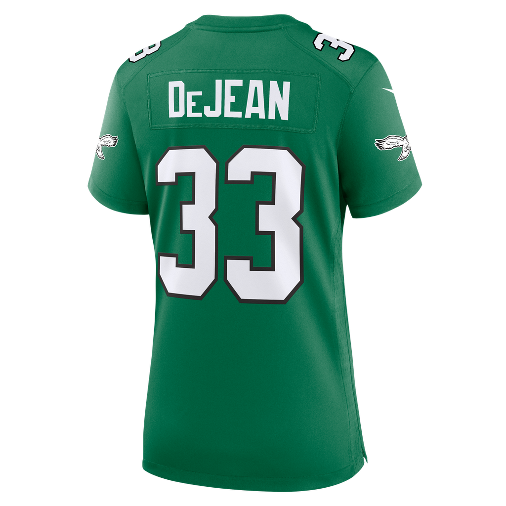Cooper DeJean Philadelphia Eagles Women's Alternate Game Jersey - Black