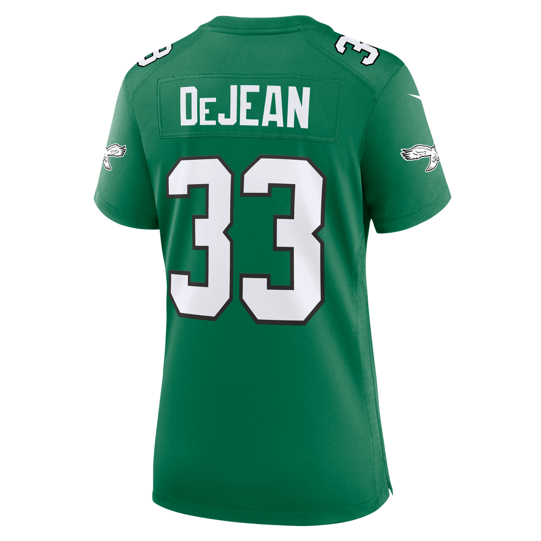 Cooper DeJean Philadelphia Eagles Women's Alternate Game Jersey - Black