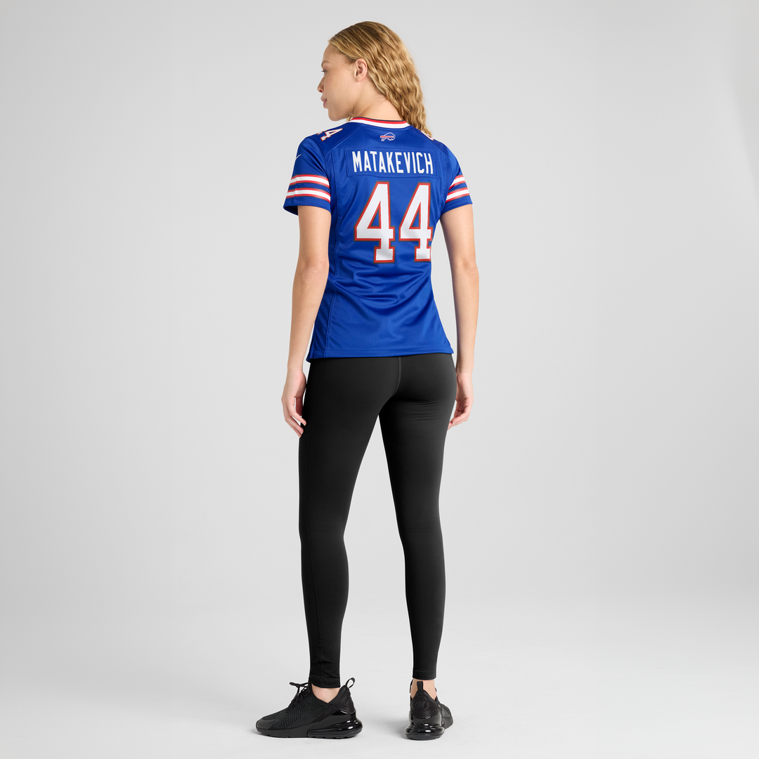 Tyler Matakevich Buffalo Bills Women's Player Game Jersey - Royal